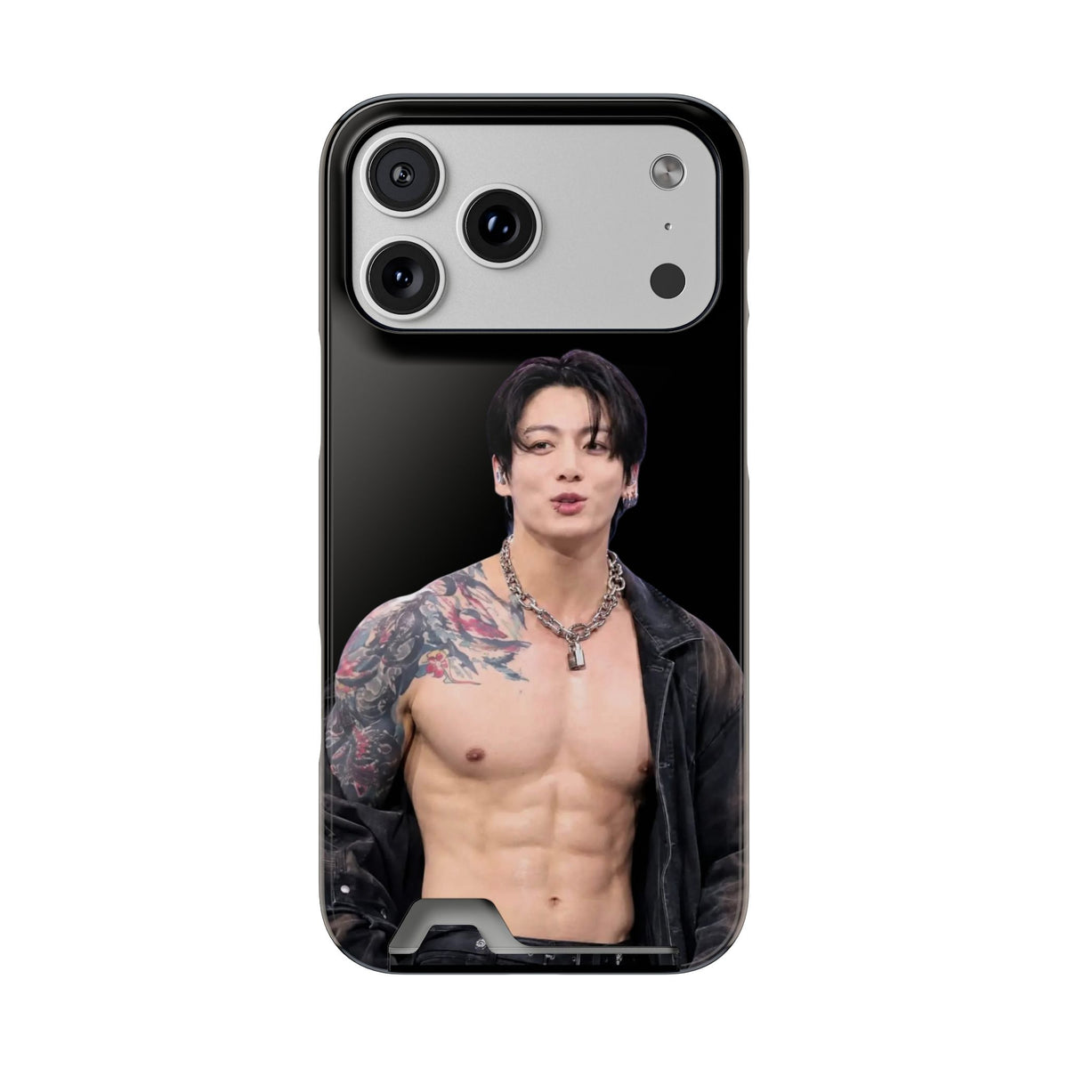 Jungkook in LA, I'm Jungshook! Phone Case With Card Holder