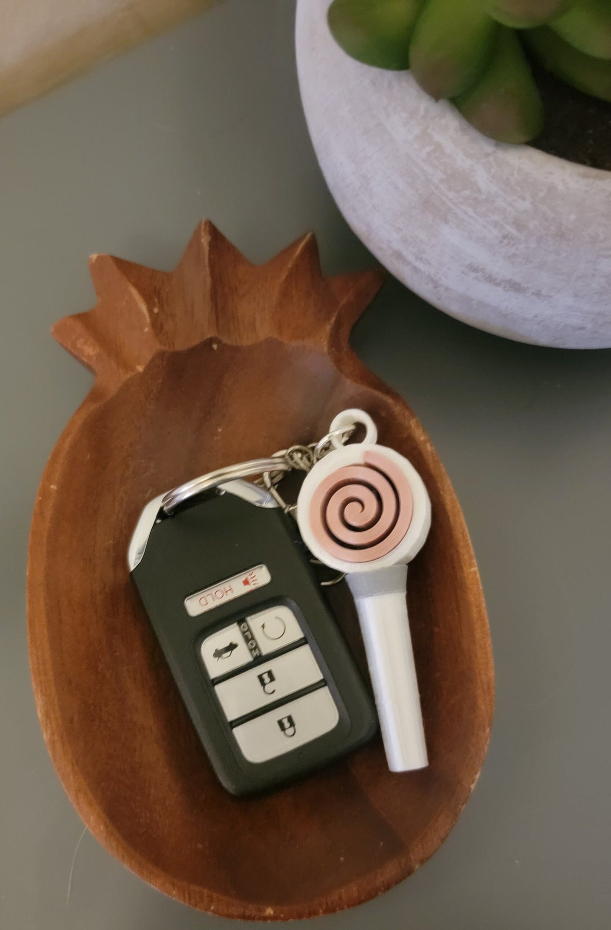 Twice Inspired Candybong Lightstick 3d print keychain