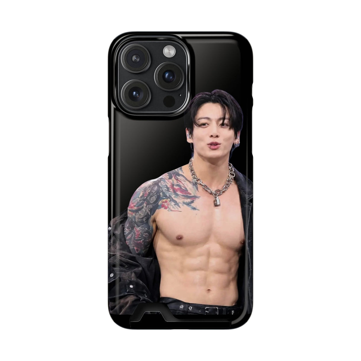 Jungkook in LA, I'm Jungshook! Phone Case With Card Holder