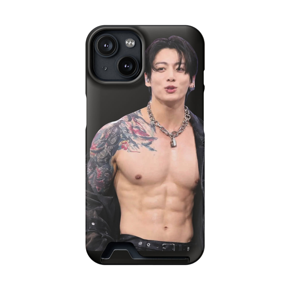 Jungkook in LA, I'm Jungshook! Phone Case With Card Holder