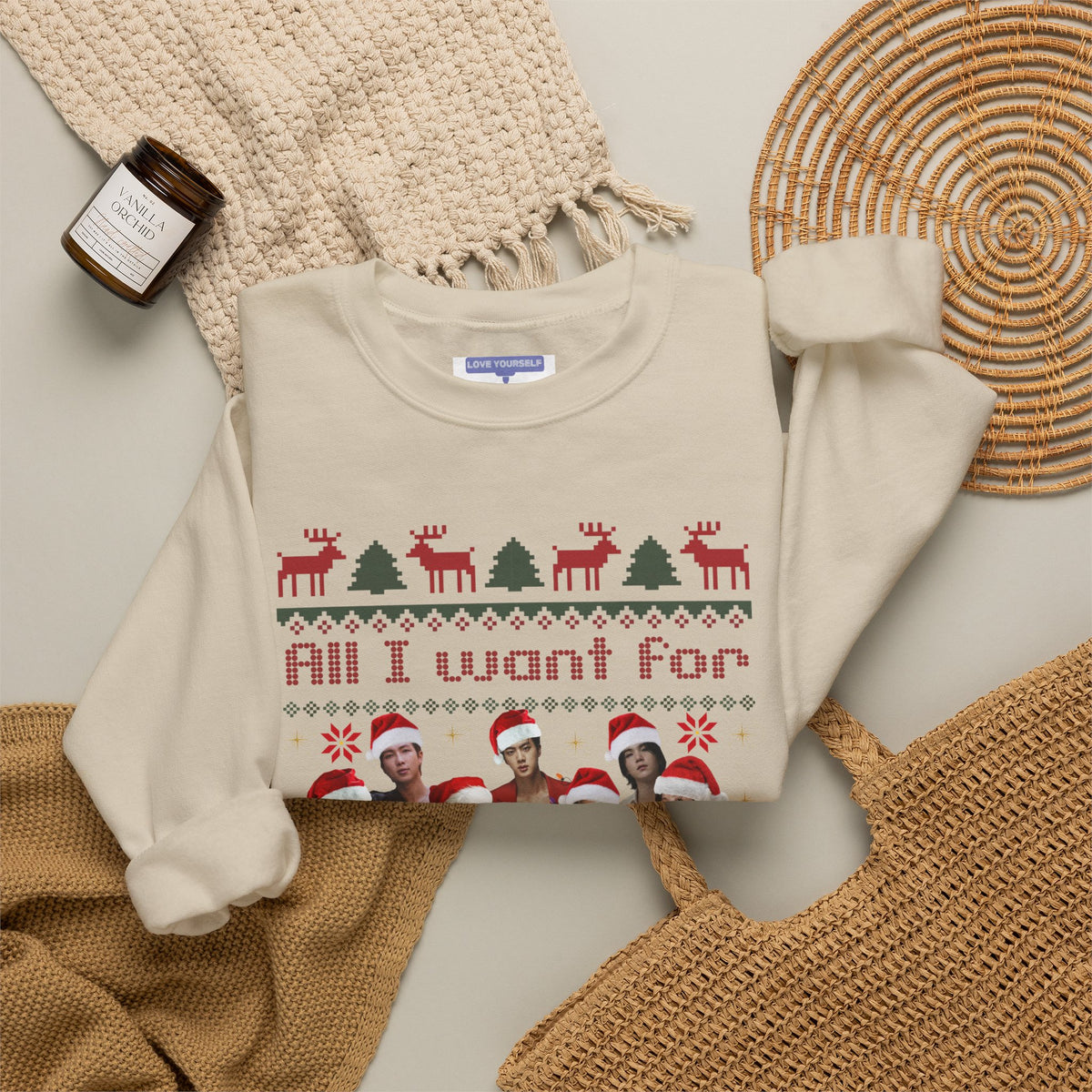 All I want for Christmas! Unisex Heavy Blend™ Crewneck Sweatshirt