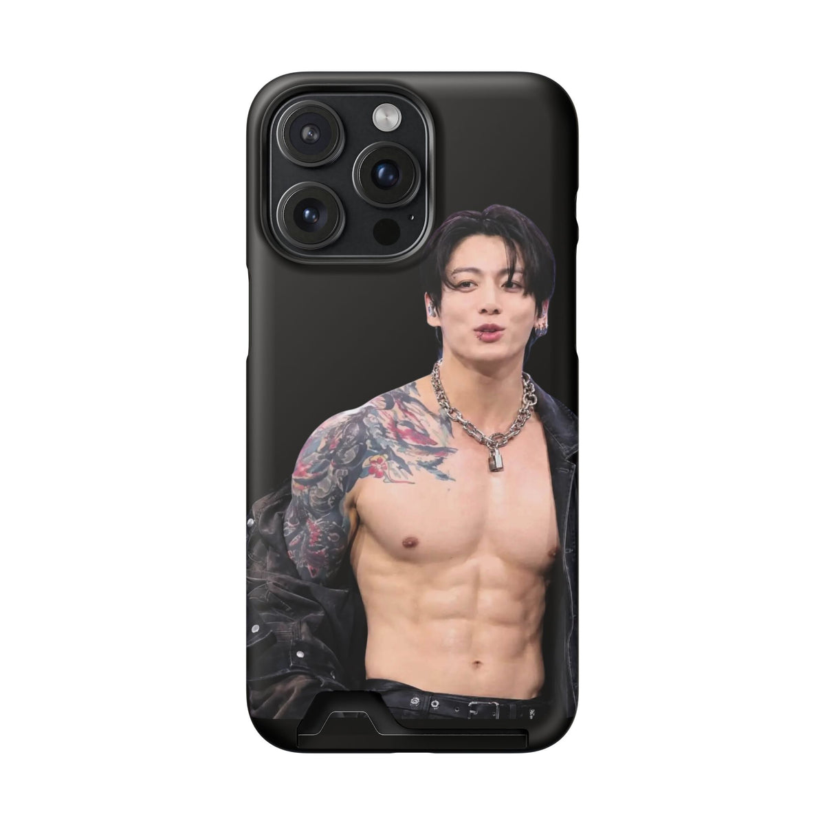 Jungkook in LA, I'm Jungshook! Phone Case With Card Holder