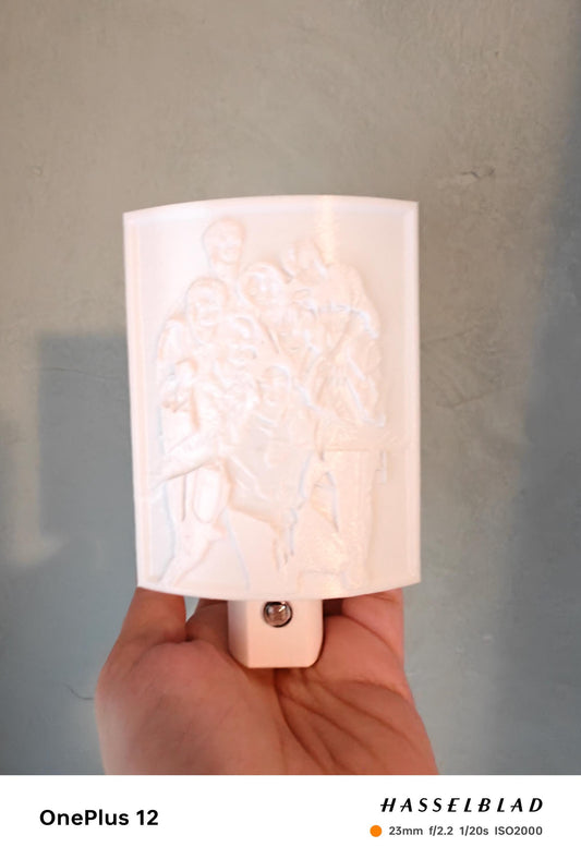 K-pop 3D Print Nightlight: Straykids SKZ Group Photo