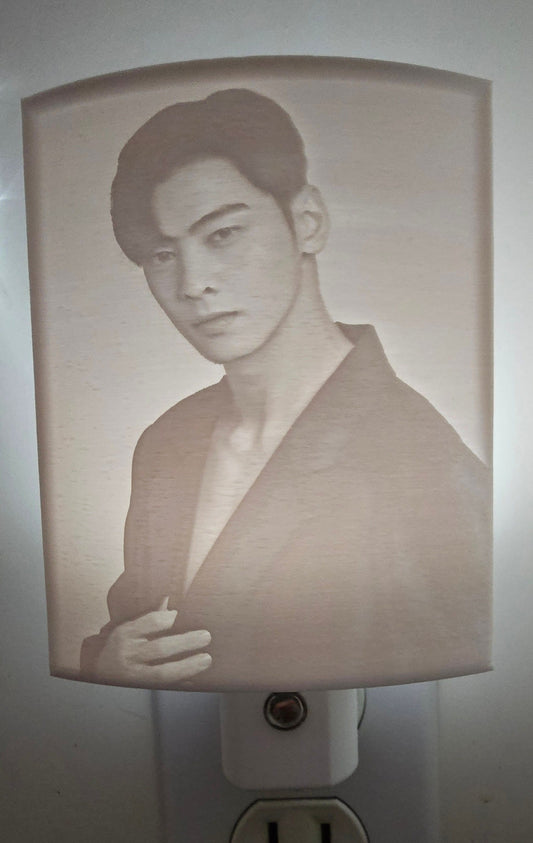 K-pop 3D Print Nightlight: Cha Eunwoo