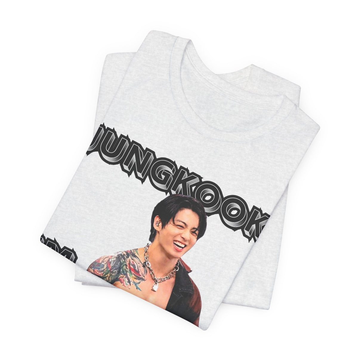 Jungkook Im Jungshook (no star background) Unisex Jersey Short Sleeve Tee