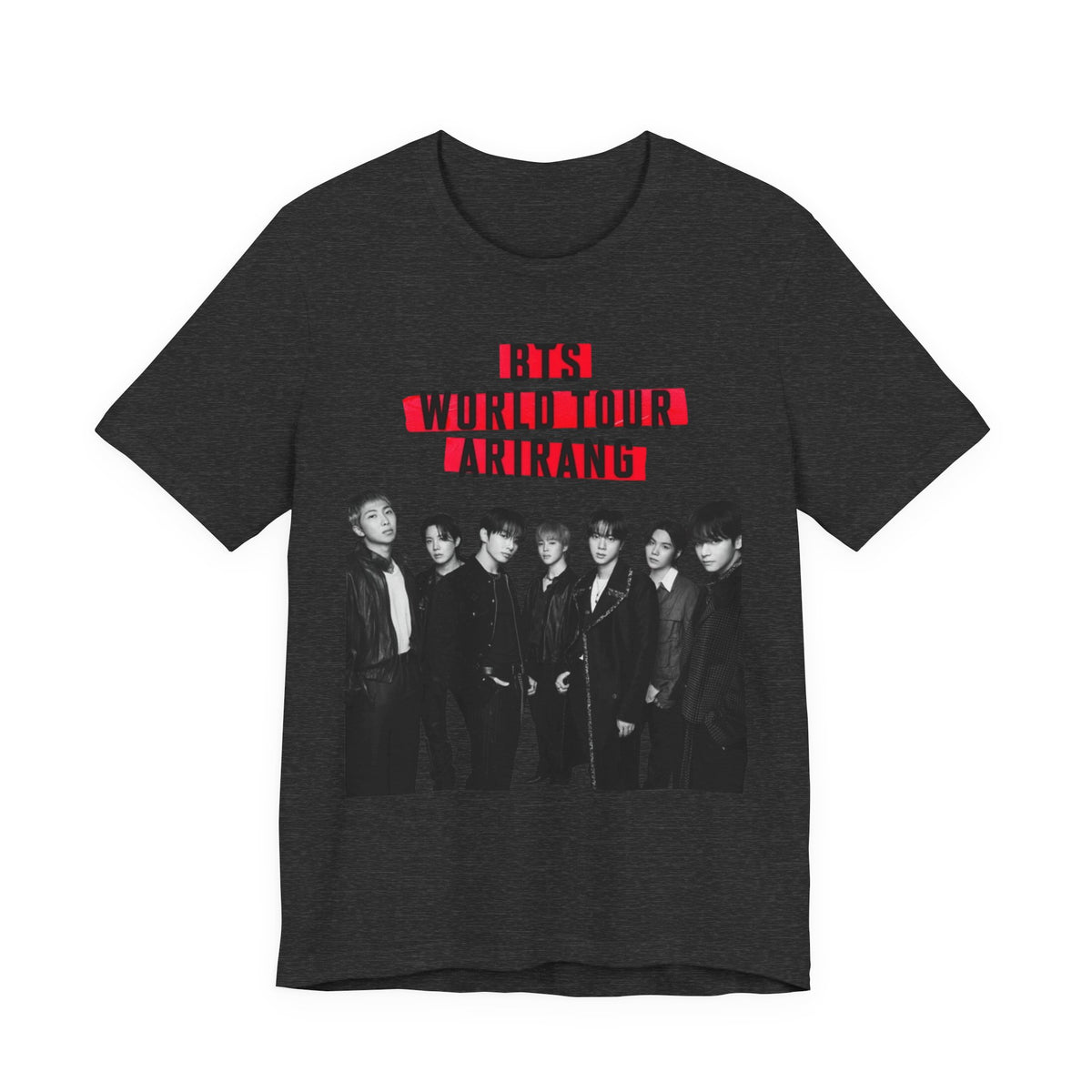 Unofficial K-pop World Tour Unisex Jersey Short Sleeve Tee