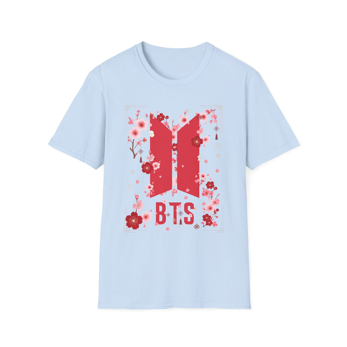 K-pop inspired Cherry Blossoms Unisex Softstyle T-Shirt