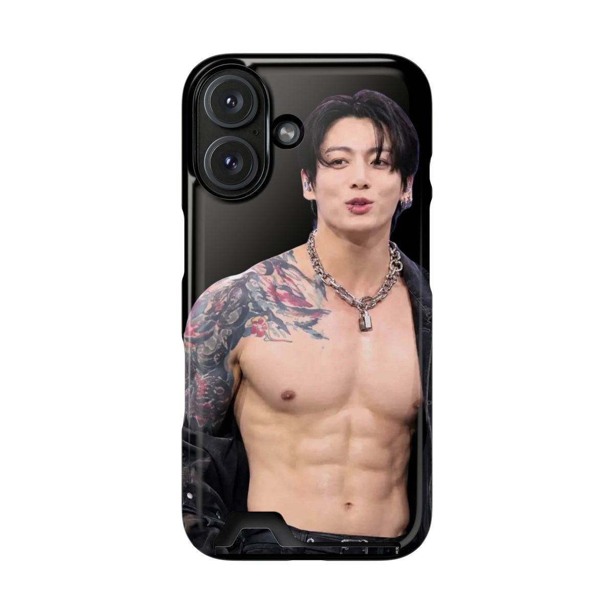 Jungkook in LA, I'm Jungshook! Phone Case With Card Holder