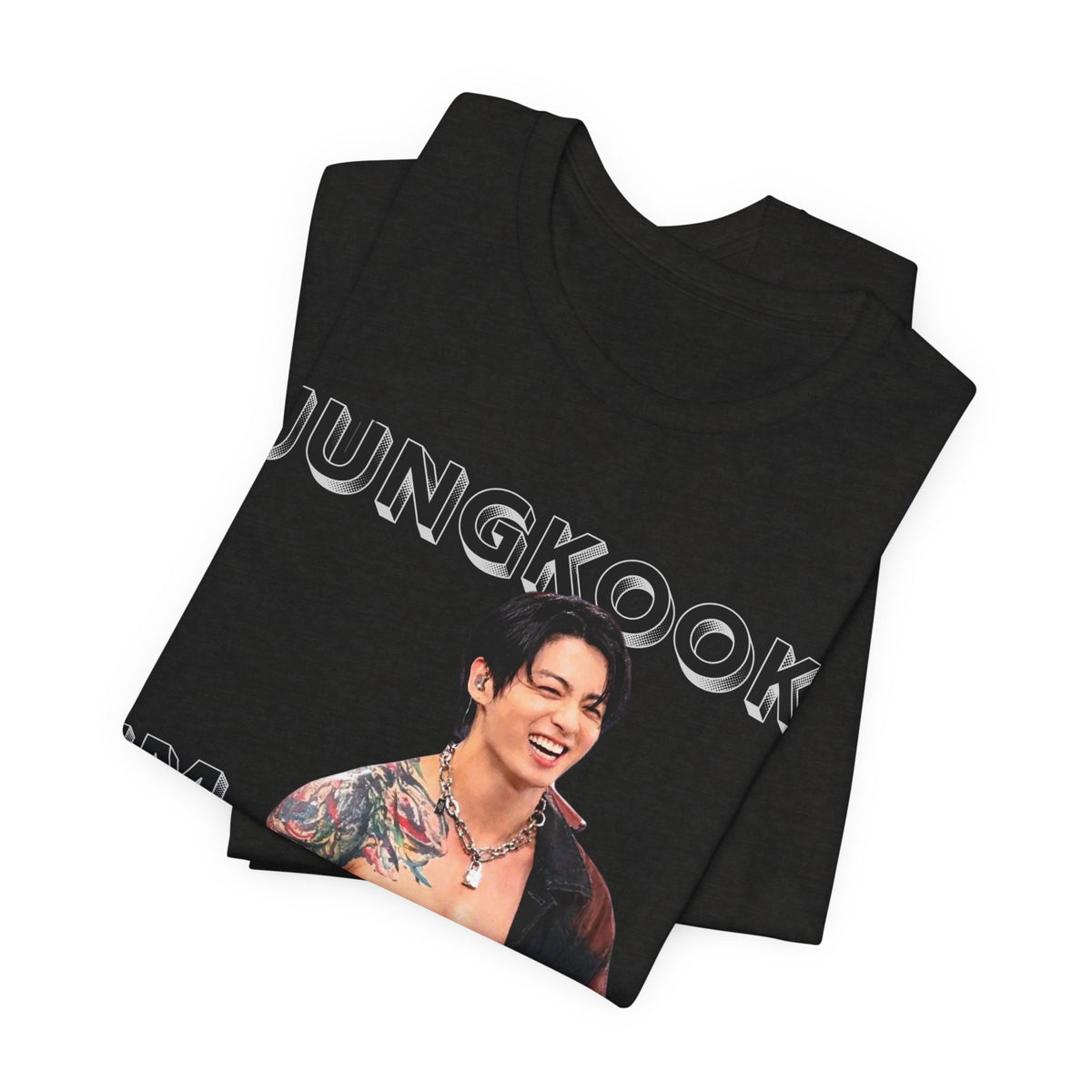 Jungkook Im Jungshook (no star background) Unisex Jersey Short Sleeve Tee