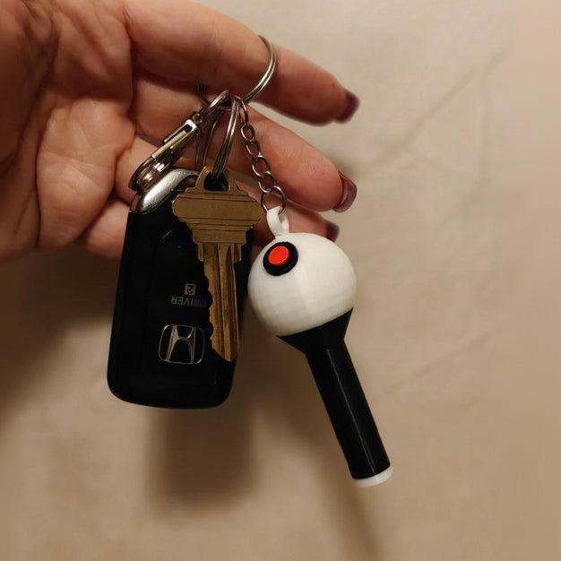 K-pop Bangtan Inspired Mini Lightstick keychain