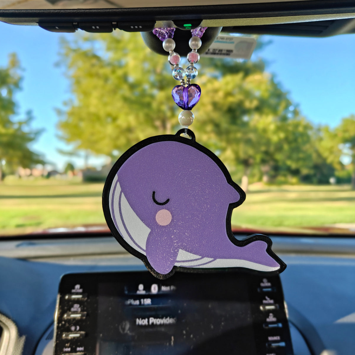 K-pop BT21 Inspired Rearview Mirror Charms Car Decoration (Heat resistant backing)