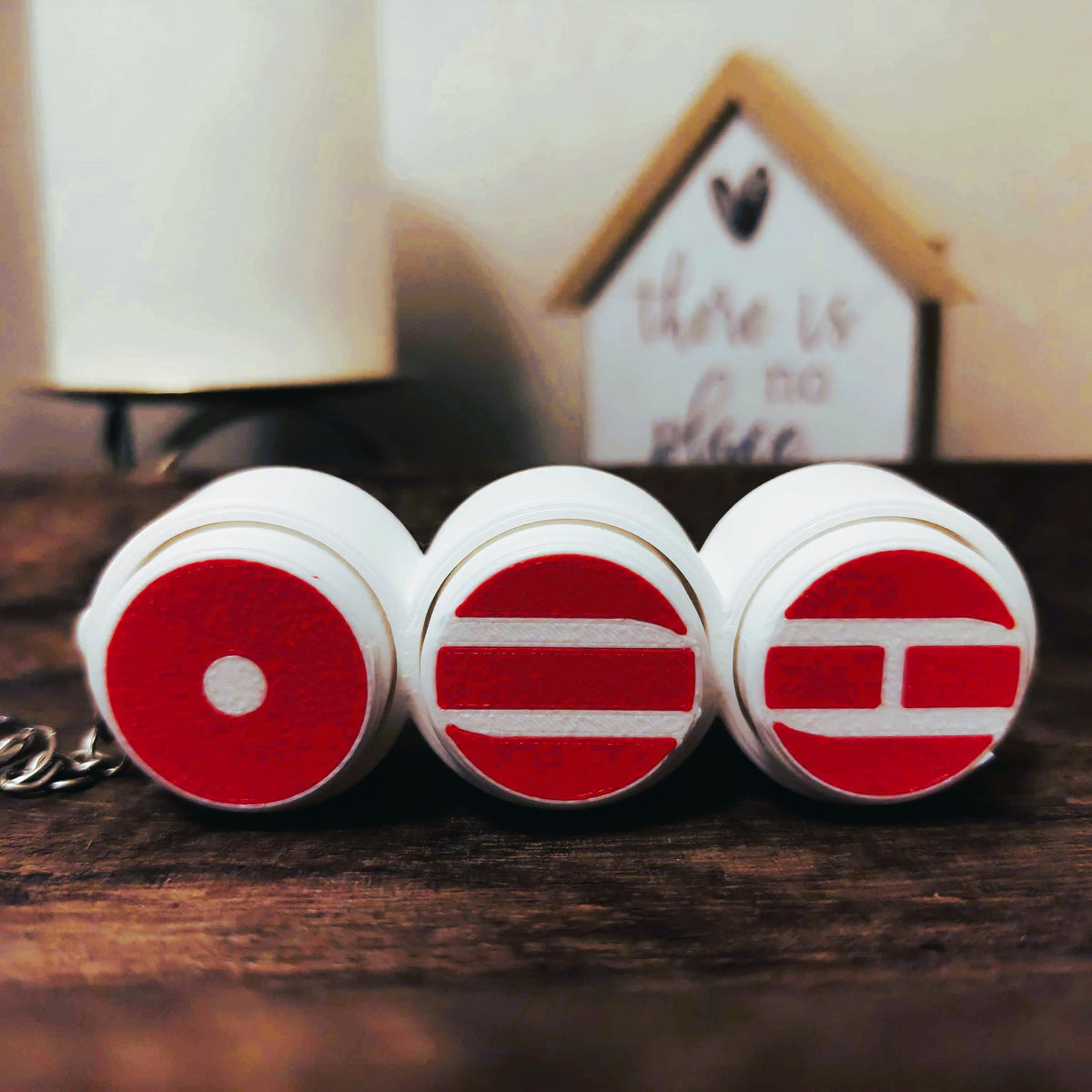 K-pop inspired Clicking Fidget Toy Keychain
