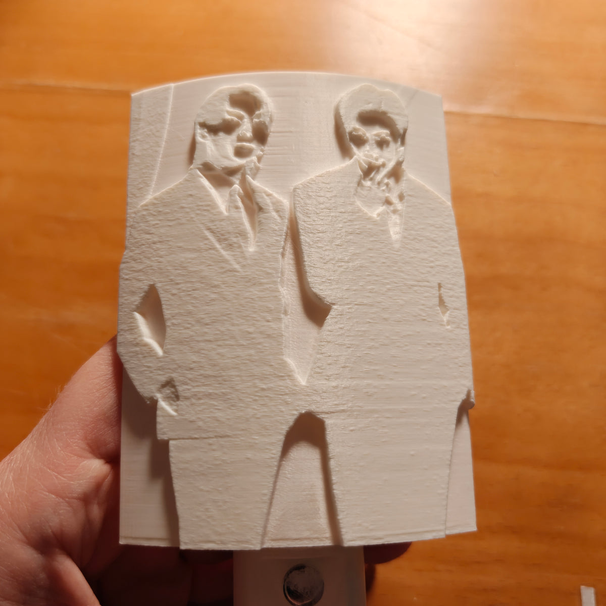 K-pop 3d print nightlight: RM (Kim Namjoon) and Jungkook