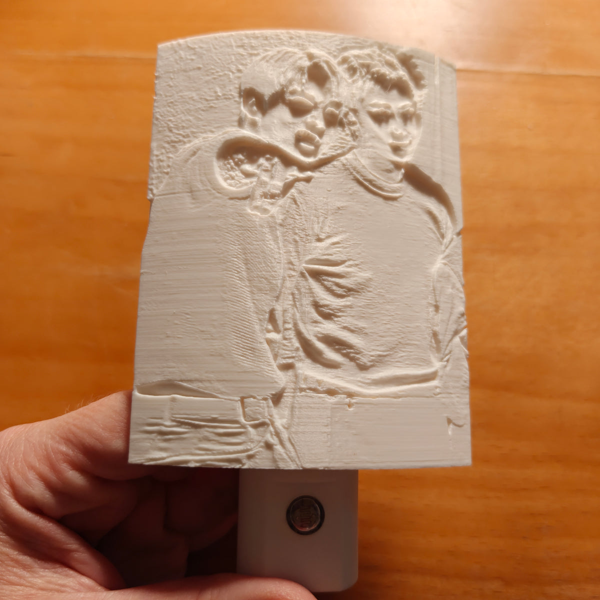 K-pop 3d print nightlight: RM (Kim Namjoon) and Jungkook