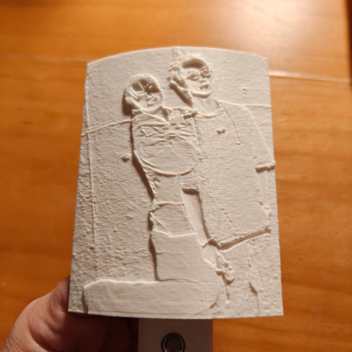 K-pop 3d print nightlight: RM (Kim Namjoon) and Jungkook