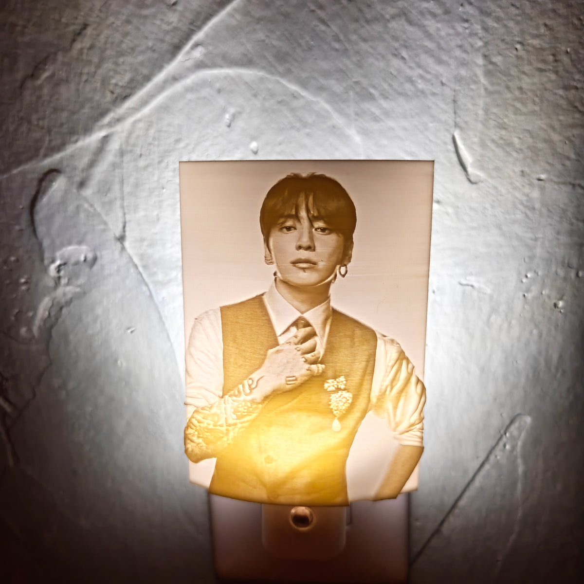 K-pop 3D Print Nightlights: Jungkook