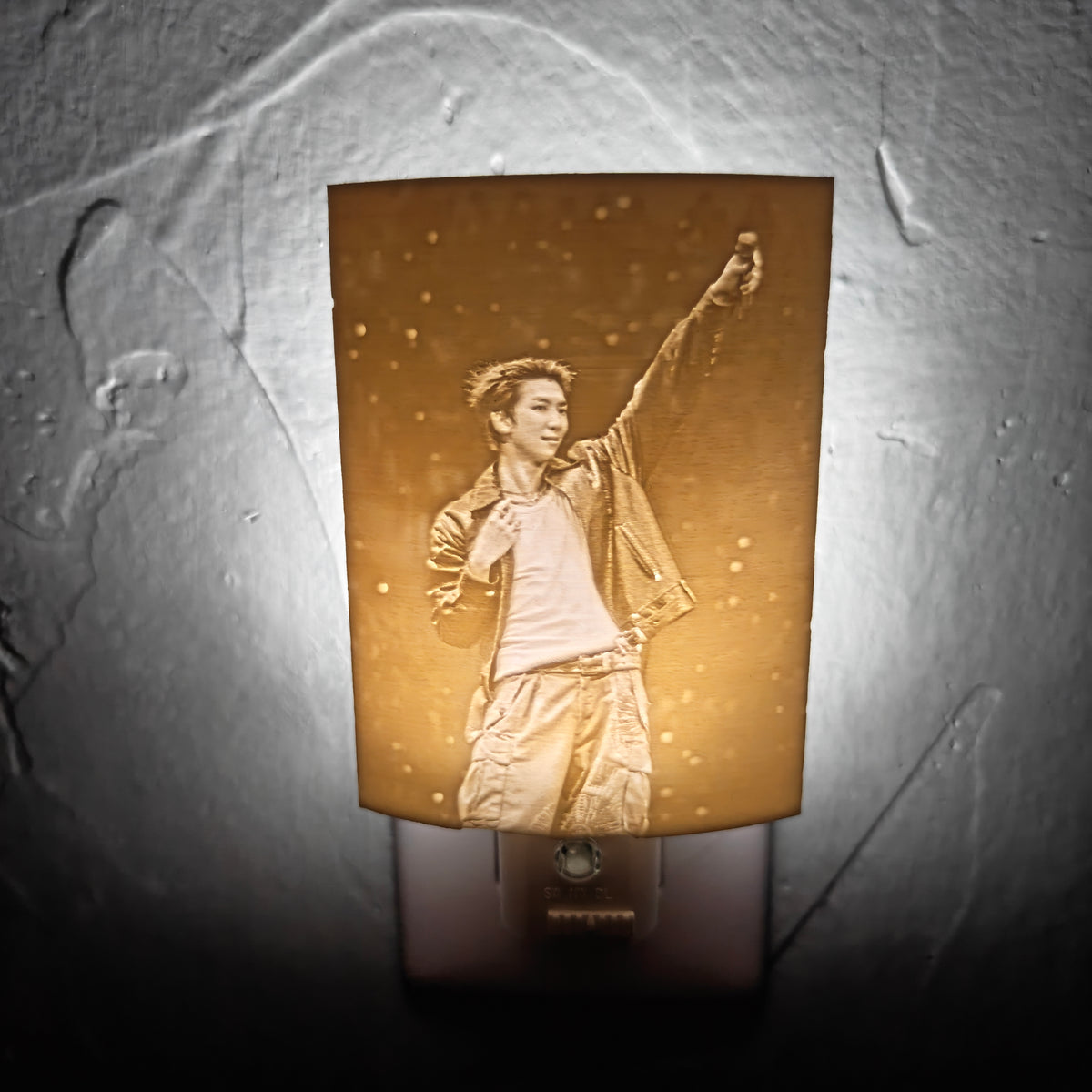 K-pop 3d print nightlight: RM (Kim Namjoon)