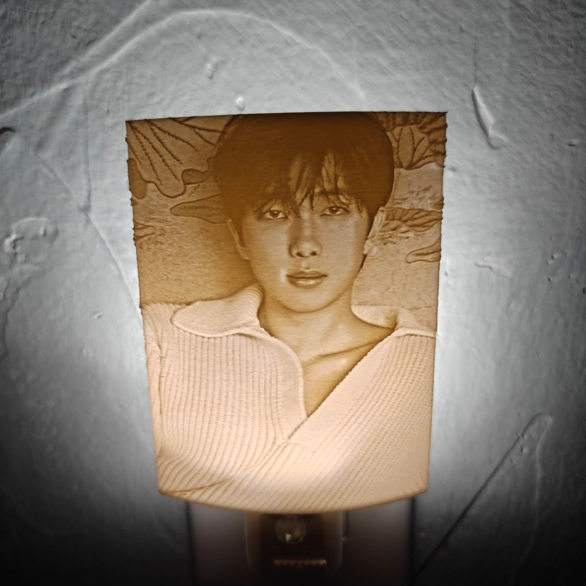 K-pop 3d print nightlight: RM (Kim Namjoon)