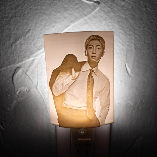 K-pop 3d print nightlight: RM (Kim Namjoon)
