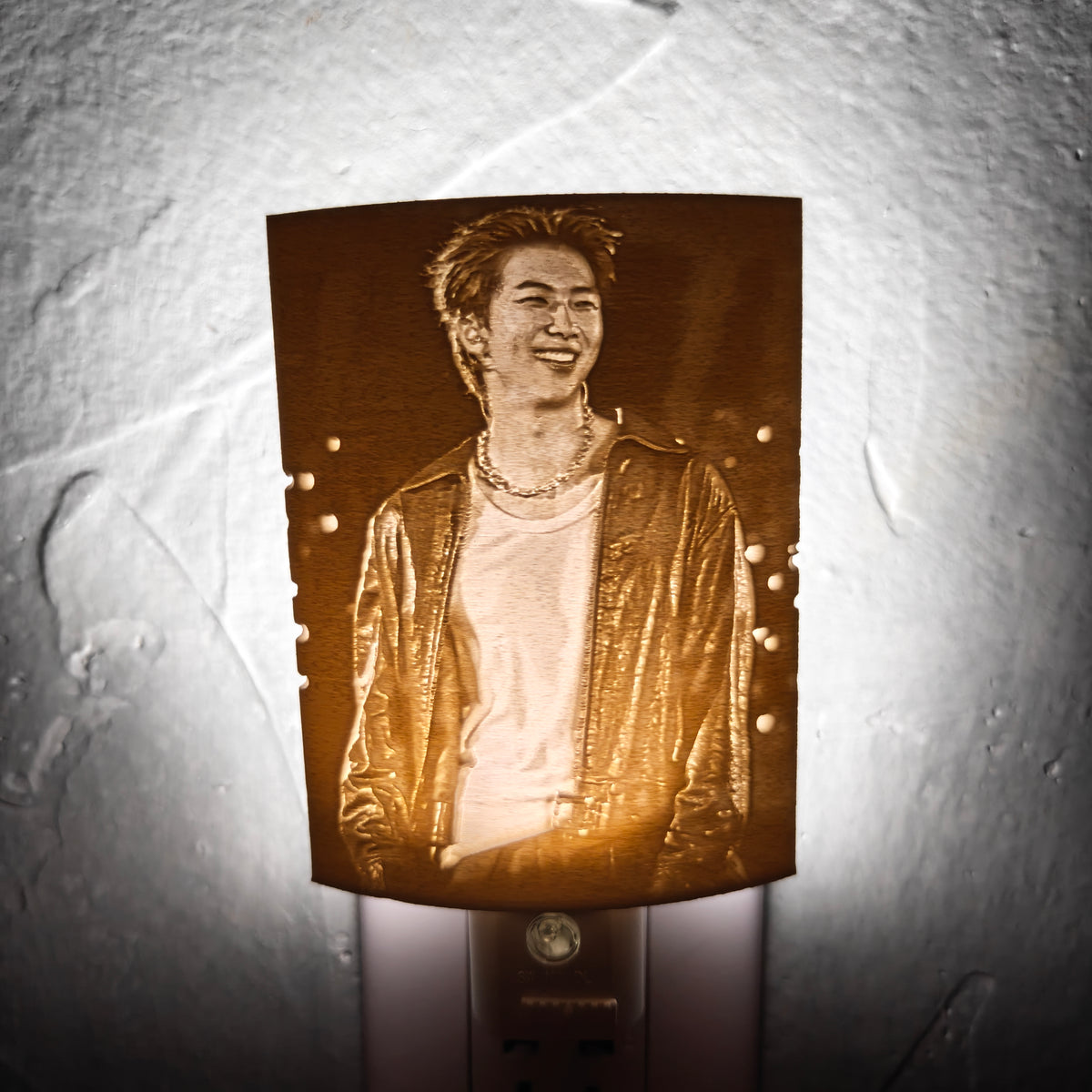 K-pop 3d print nightlight: RM (Kim Namjoon)