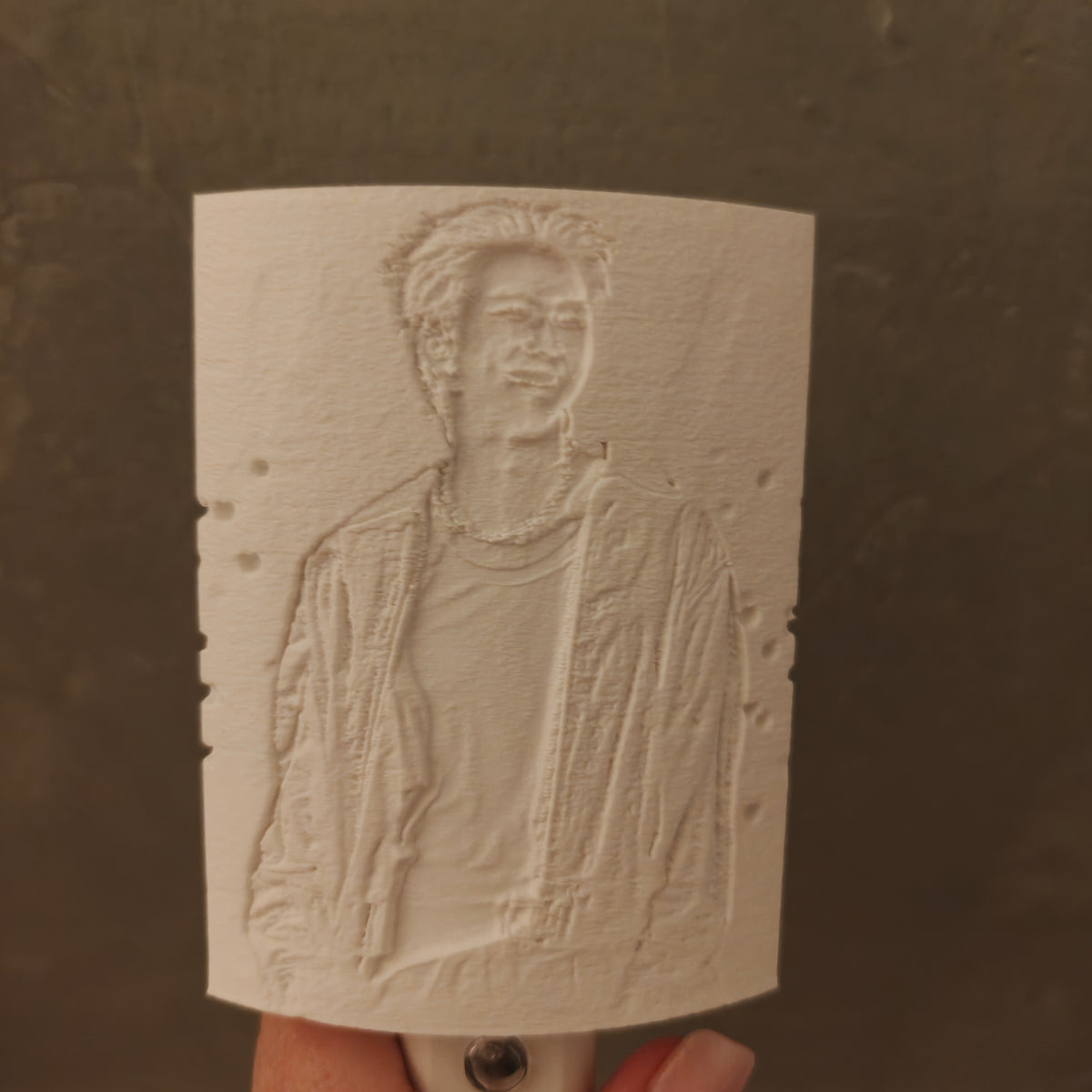 K-pop 3d print nightlight: RM (Kim Namjoon)