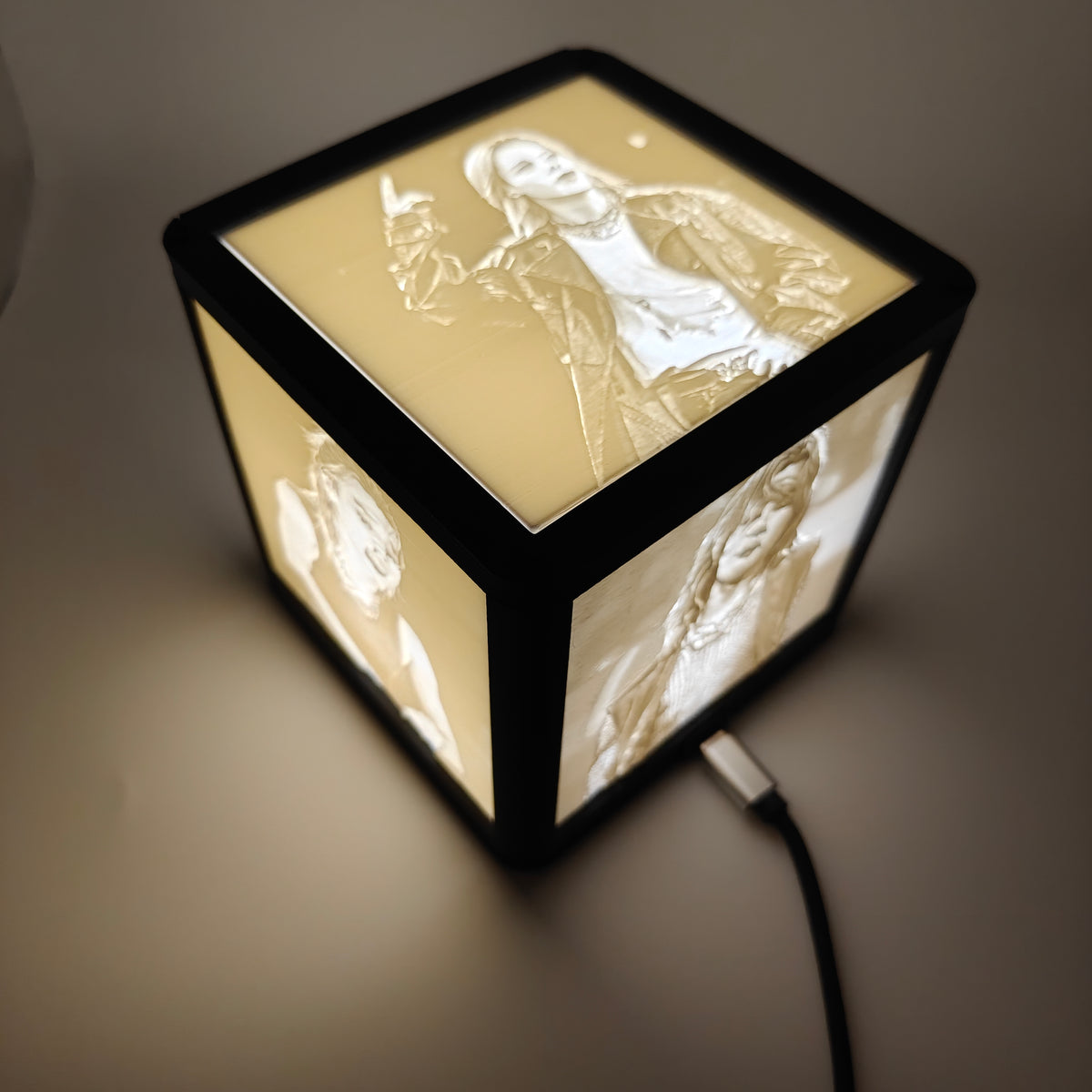 3D Print Lithophane Lightbox: Jimin
