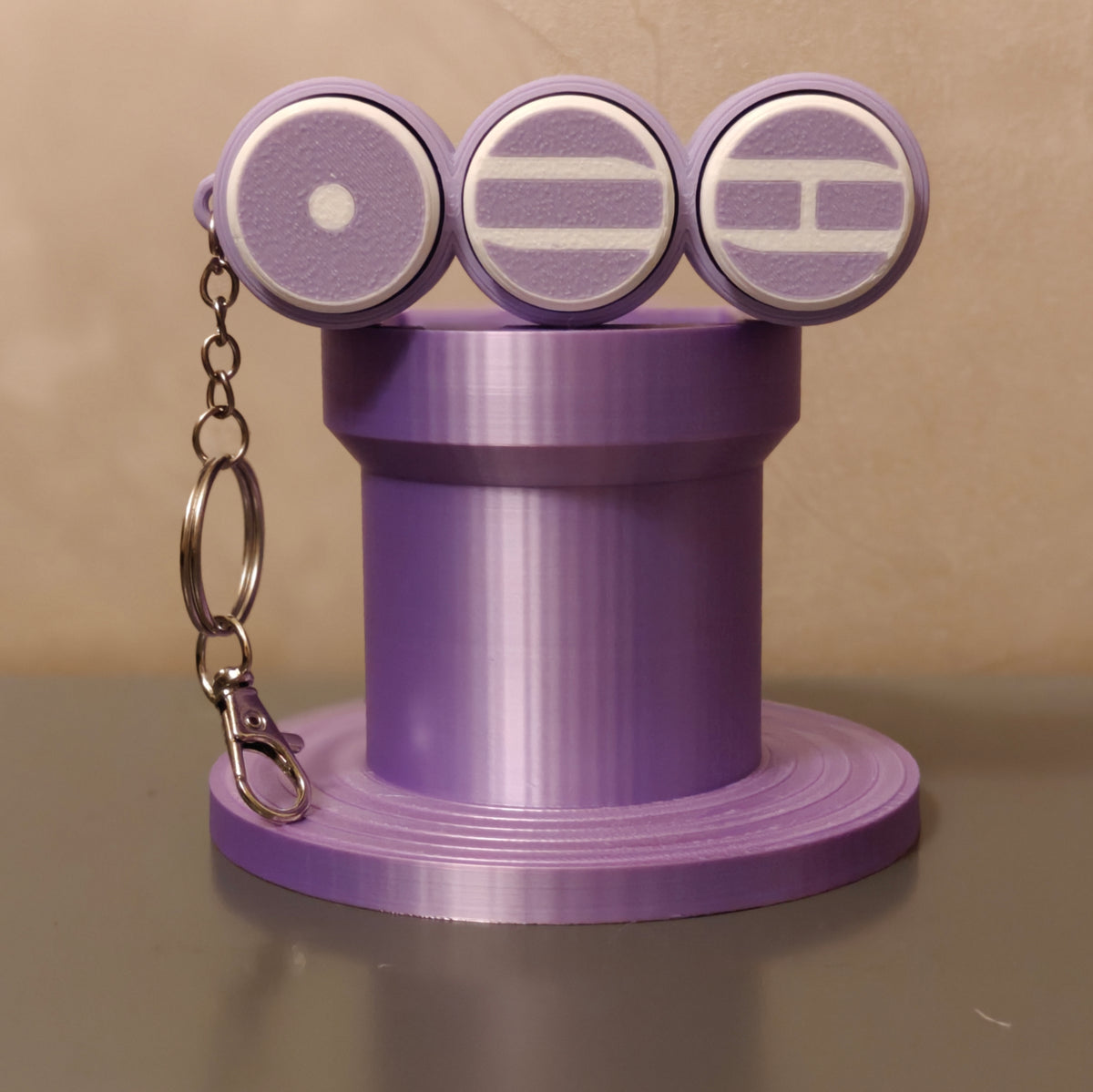 K-pop inspired Clicking Fidget Toy Keychain