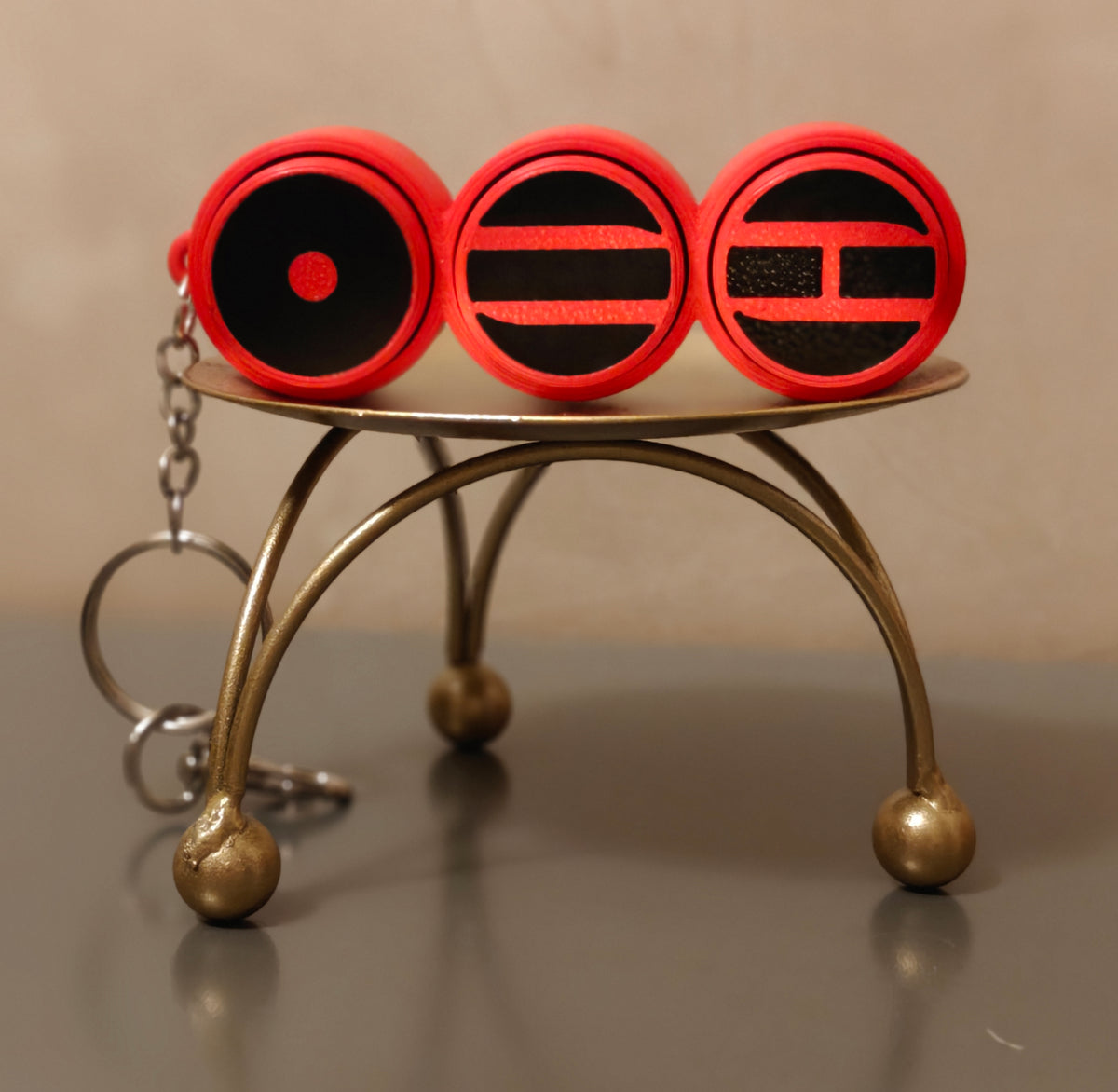 K-pop inspired Clicking Fidget Toy Keychain