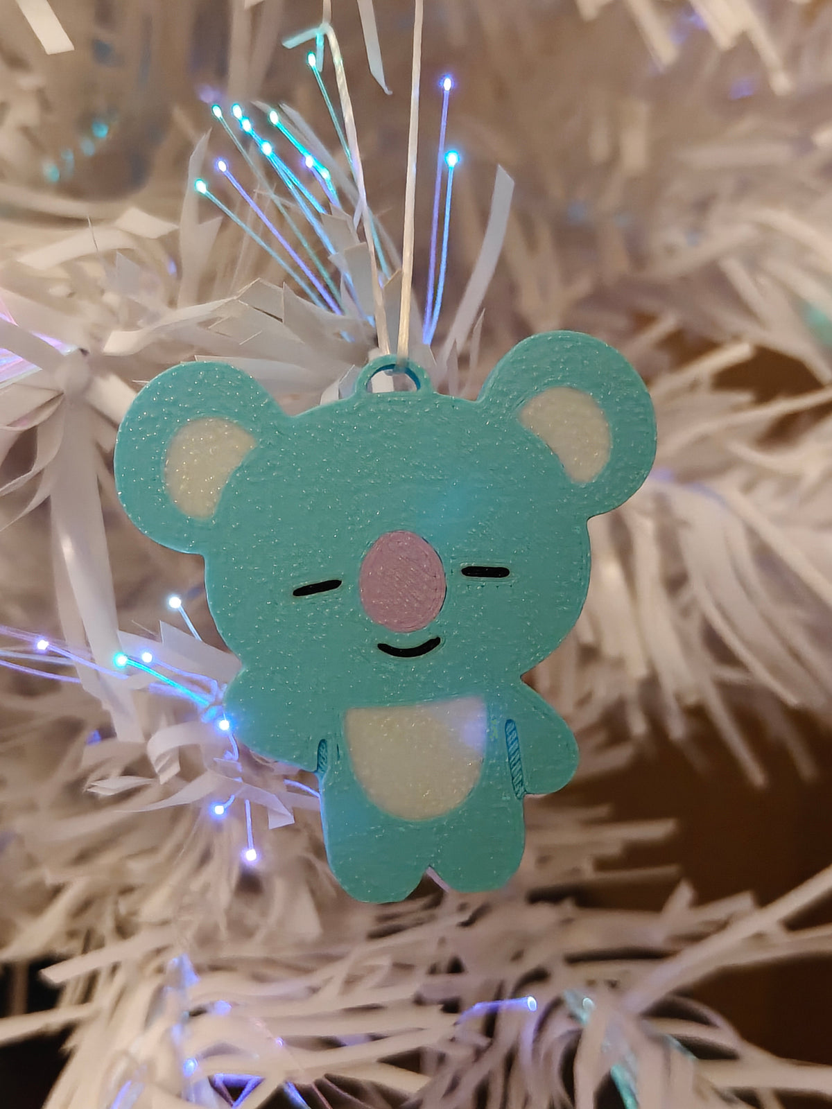 K-pop BT21 Inspired Mini Christmas Tree Ornaments