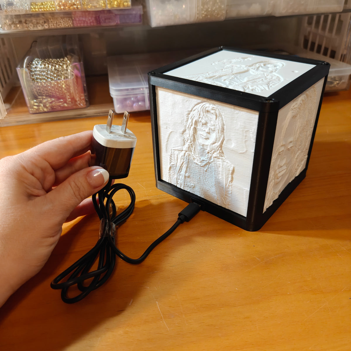 3D Print Lithophane Lightbox: Jimin