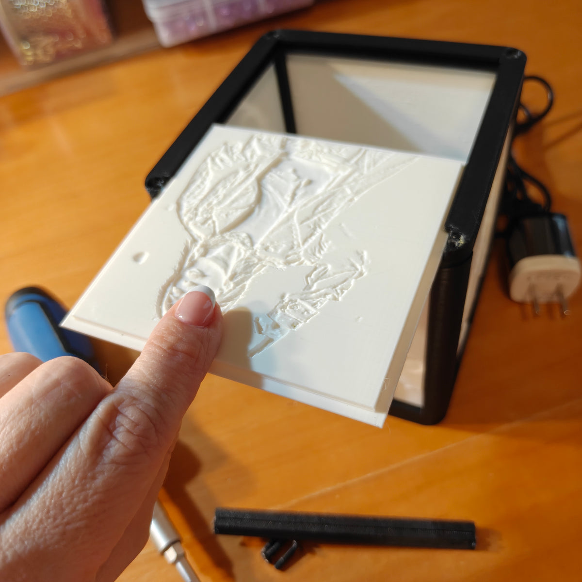 3D Print Lithophane Lightbox: Jimin