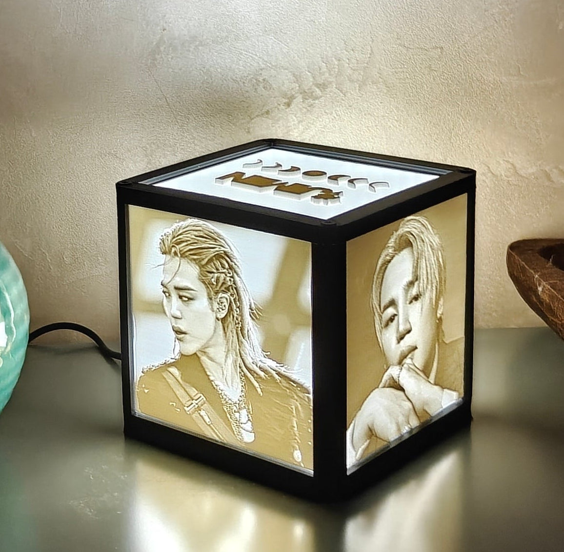 3D Print Lithophane Lightbox: Jimin