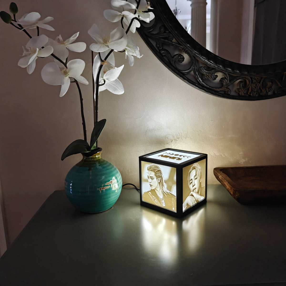 3D Print Lithophane Lightbox: Jimin