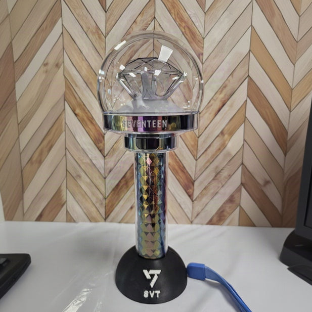 Seventeen Caratbong stand/display for Lightstick 3d print Version 3