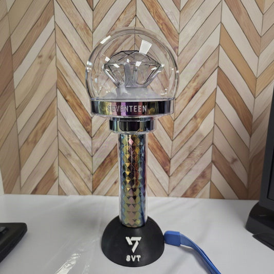 Seventeen Caratbong stand/display for Lightstick 3d print Version 3