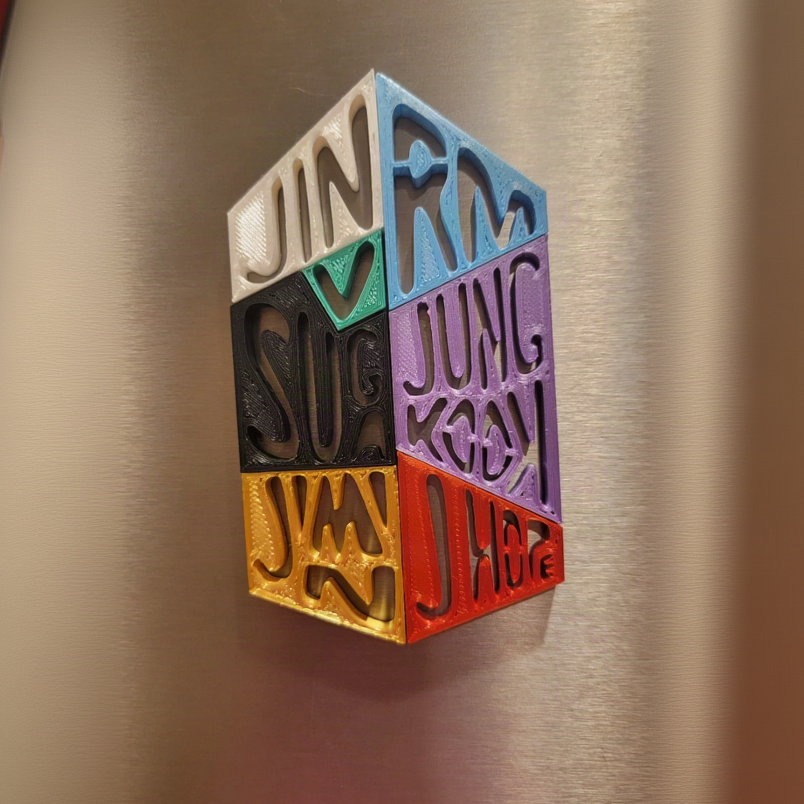 K-pop Inspired Magnetic Puzzle