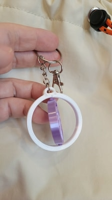 K-pop Inspired spinning fidget toy keychains