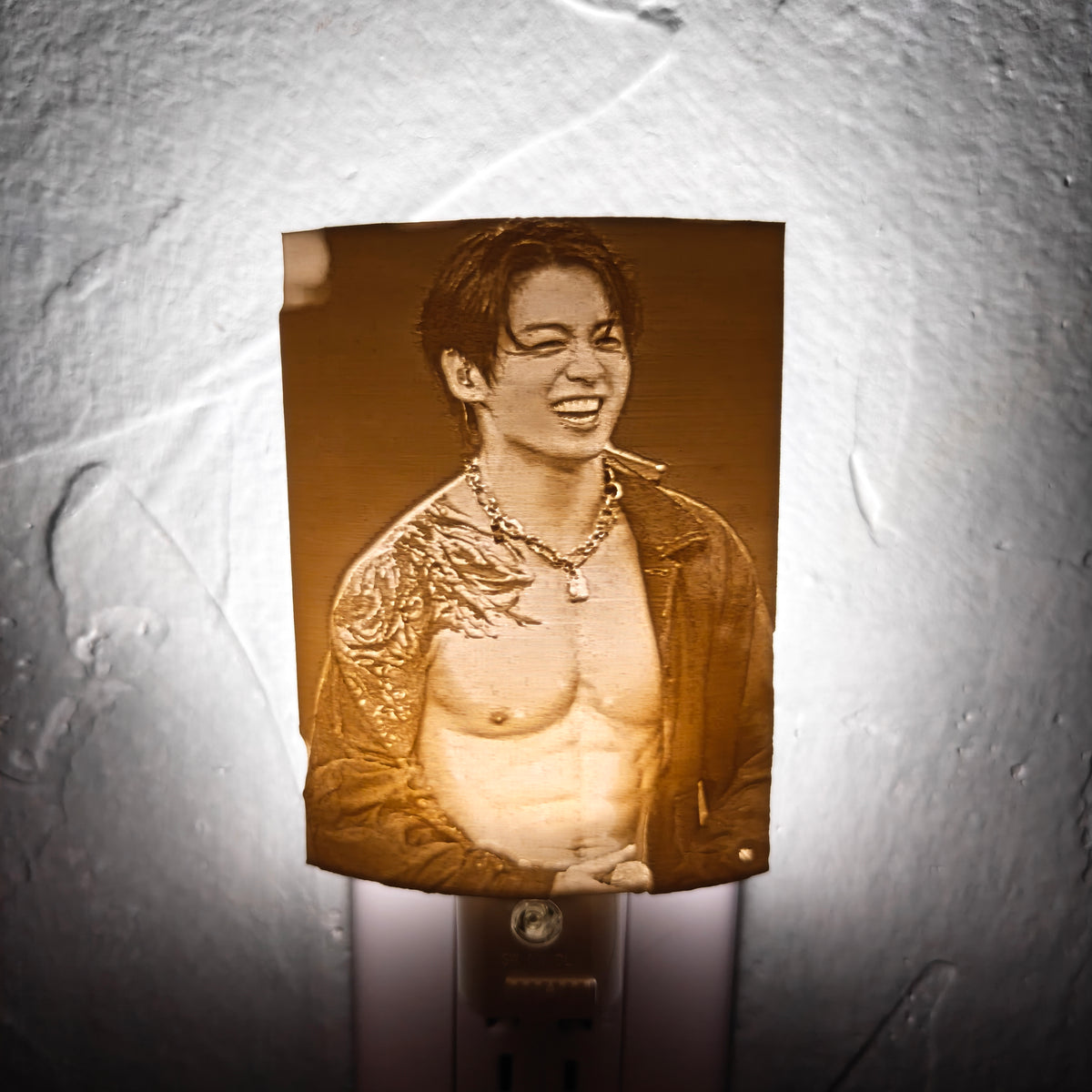K-pop 3D Print Nightlights: Jungkook